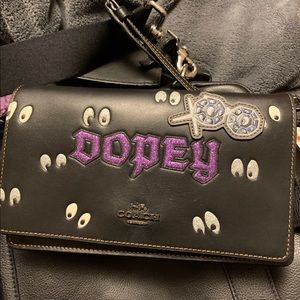 Coach + Disney Dopey Crossbody Purse. Condition is "New with tags".#F33046